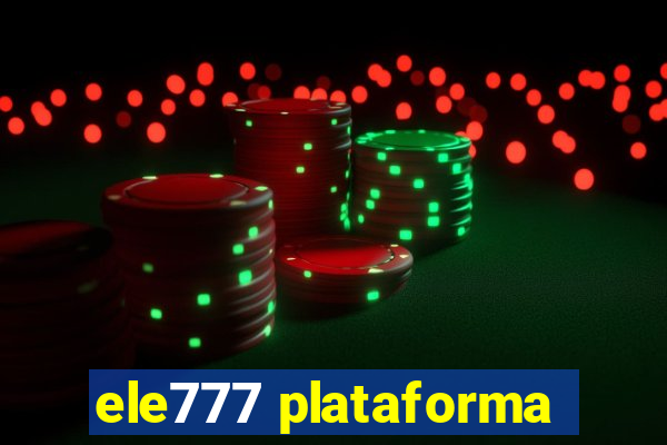 ele777 plataforma