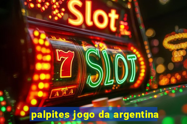 palpites jogo da argentina