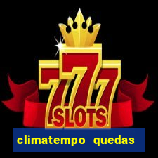 climatempo quedas do iguaçu