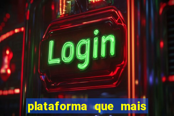 plataforma que mais paga no fortune tiger