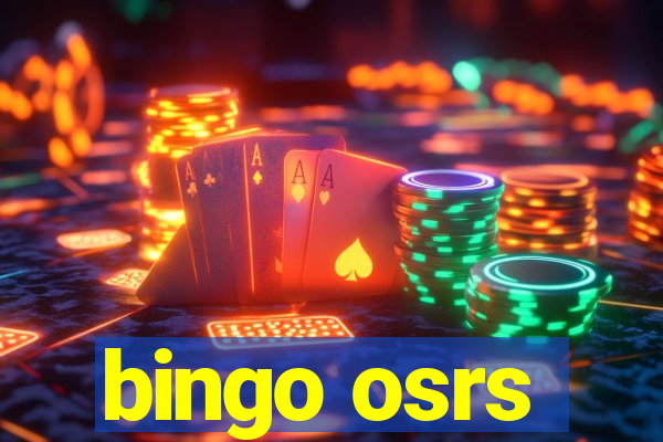 bingo osrs