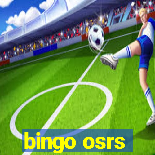 bingo osrs