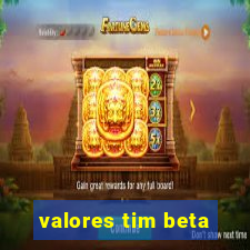 valores tim beta