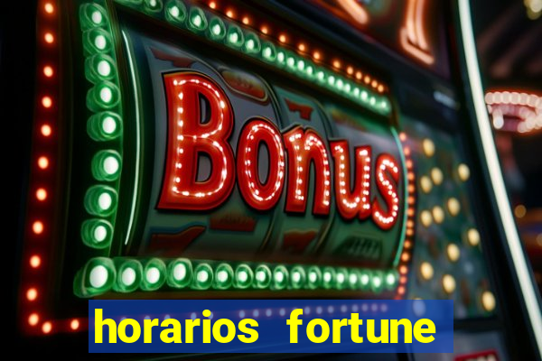 horarios fortune tiger esporte da sorte