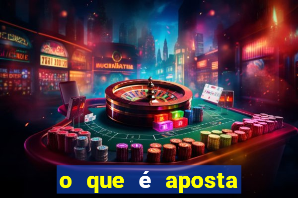 o que é aposta para no slot