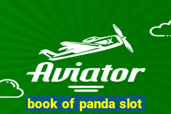 book of panda slot