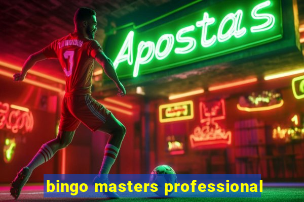 bingo masters professional