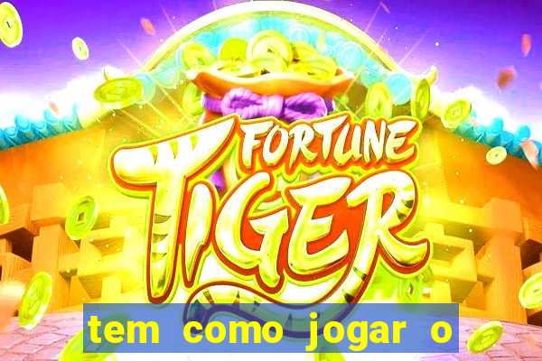 tem como jogar o jogo do bicho online