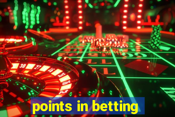 points in betting