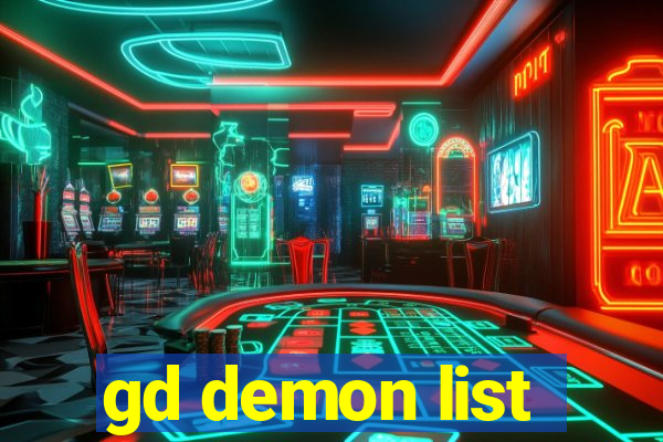 gd demon list