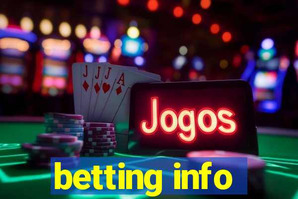 betting info