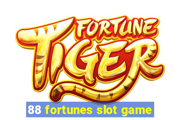 88 fortunes slot game