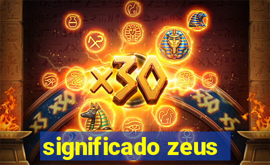 significado zeus