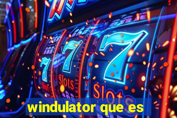 windulator que es