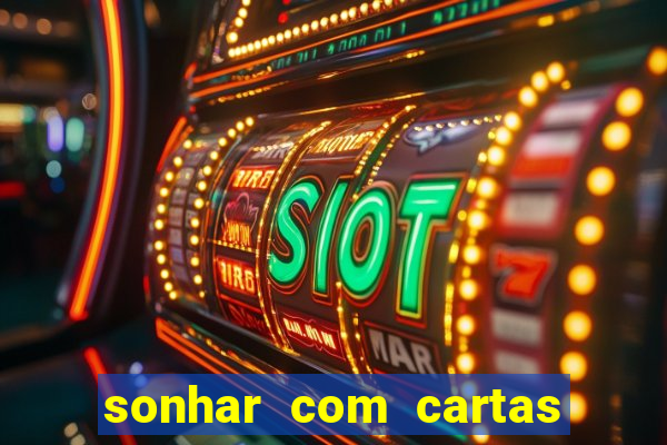 sonhar com cartas de baralho no chao