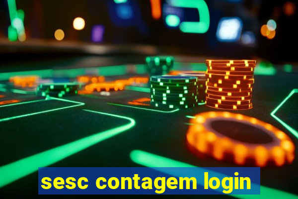 sesc contagem login