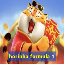 horinha formula 1