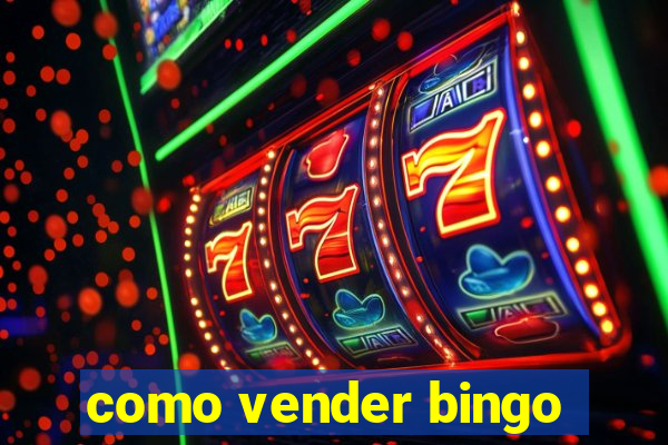 como vender bingo