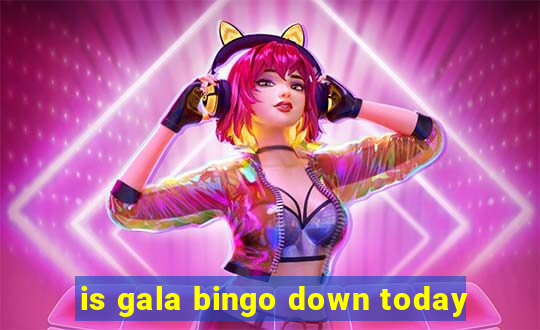 is gala bingo down today