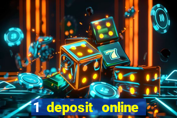 1 deposit online casino usa