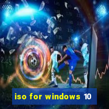 iso for windows 10