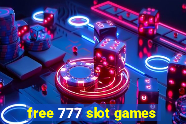 free 777 slot games