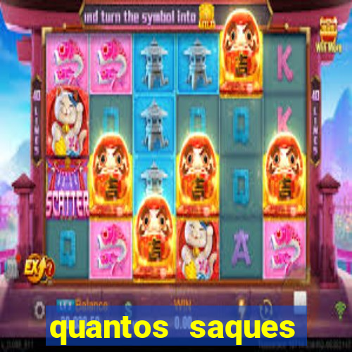 quantos saques posso fazer na betano