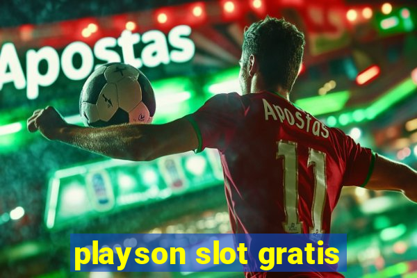 playson slot gratis