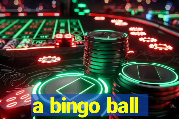 a bingo ball