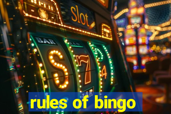 rules of bingo