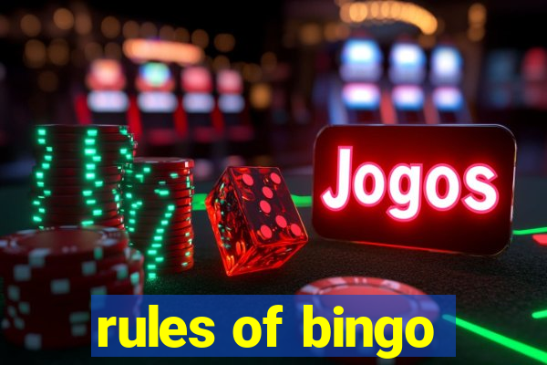 rules of bingo