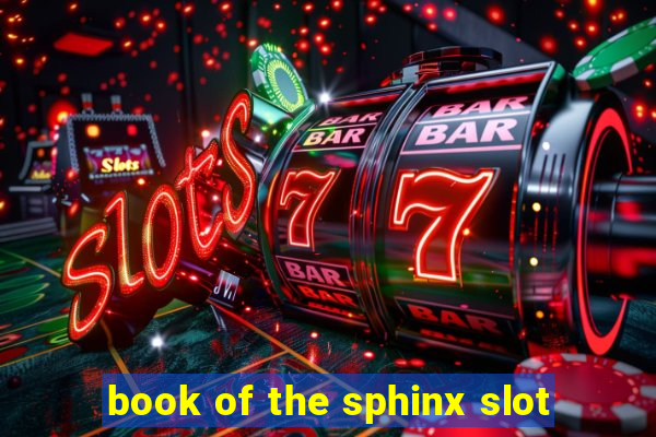 book of the sphinx slot