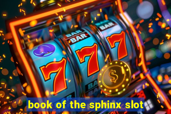 book of the sphinx slot