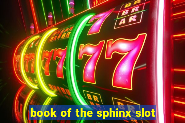 book of the sphinx slot