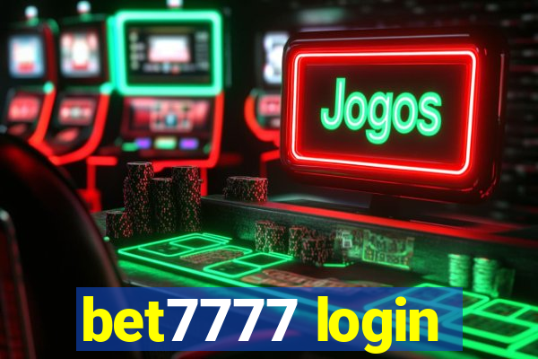 bet7777 login