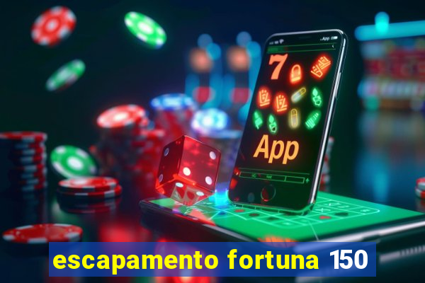 escapamento fortuna 150