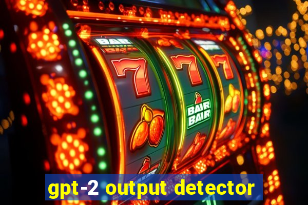 gpt-2 output detector