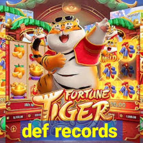 def records