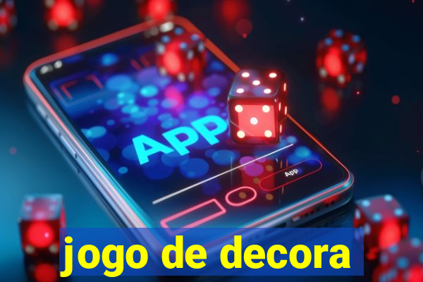 jogo de decora