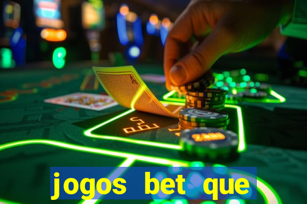 jogos bet que pagam no cadastro