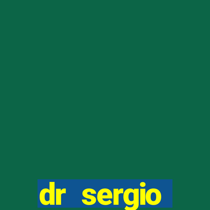 dr sergio urologista cruzeiro sp telefone