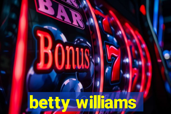 betty williams