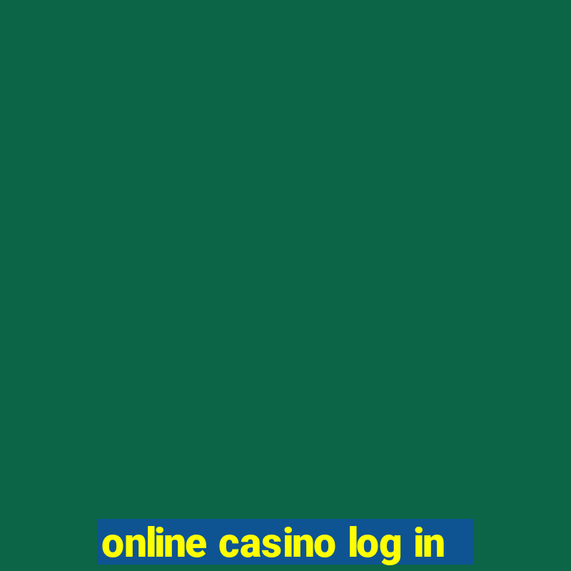 online casino log in