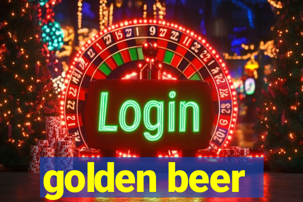 golden beer