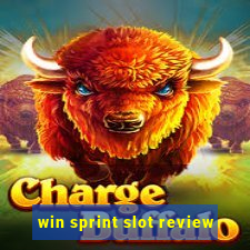 win sprint slot review