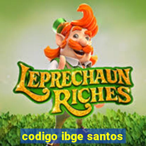 codigo ibge santos