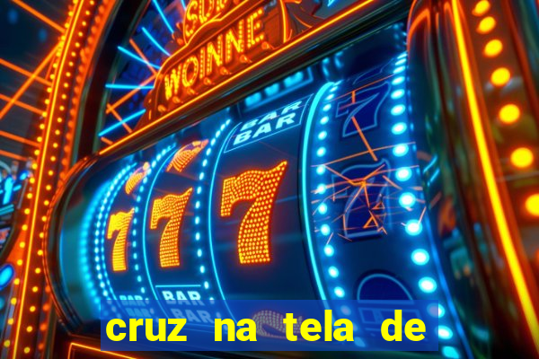 cruz na tela de cruz das