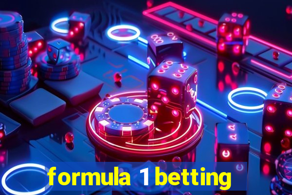 formula 1 betting