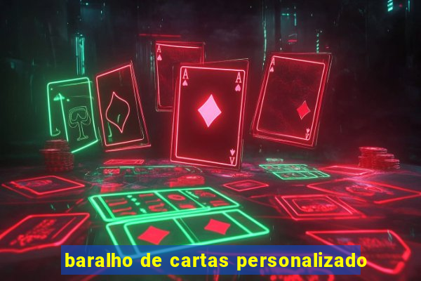 baralho de cartas personalizado