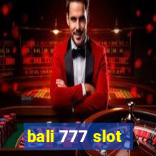 bali 777 slot